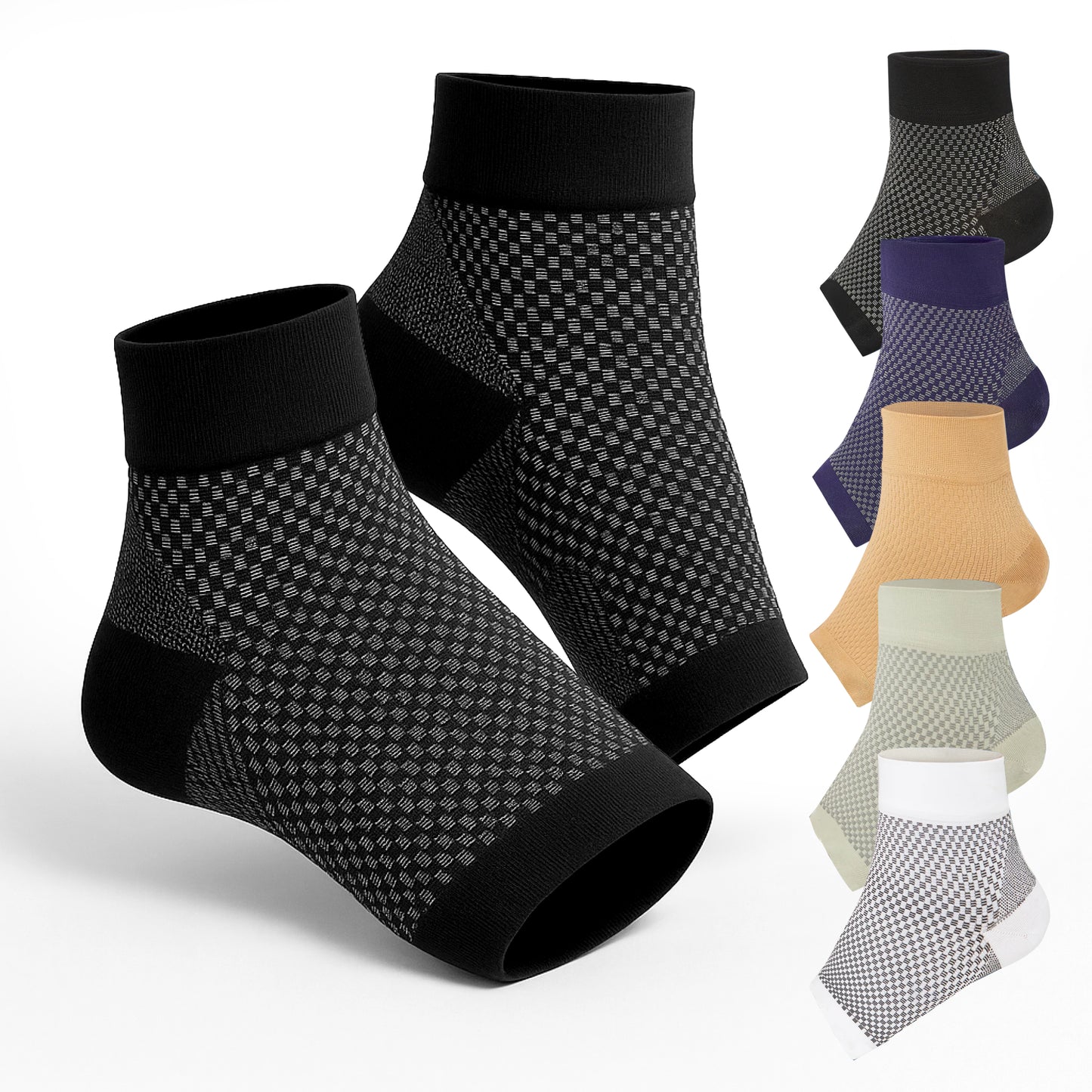 New General Recover Compression Socks - Black