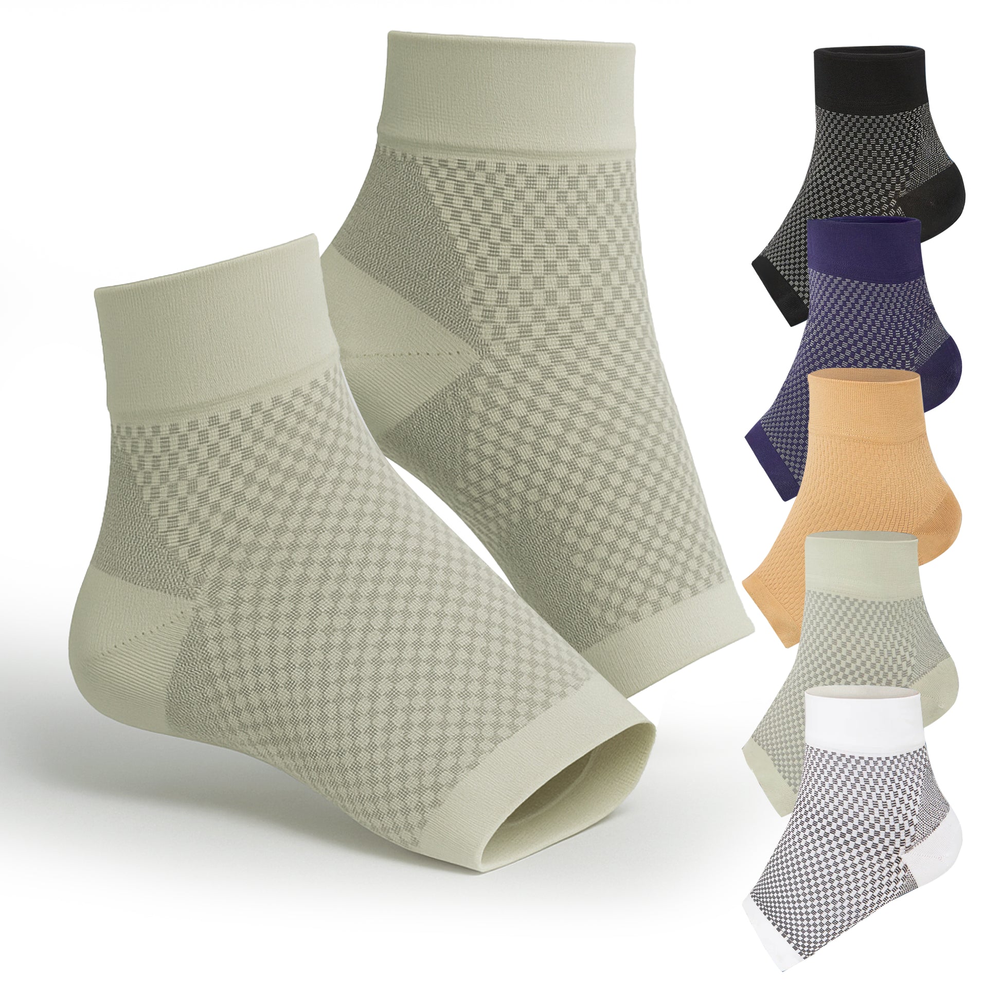New General Recover Compression Socks - Grey