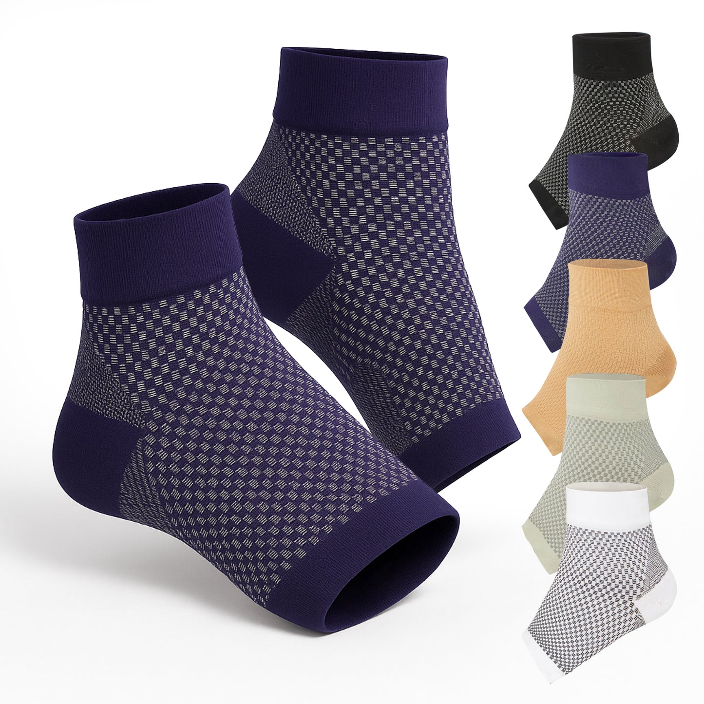 New General Recover Compression Socks - Navy