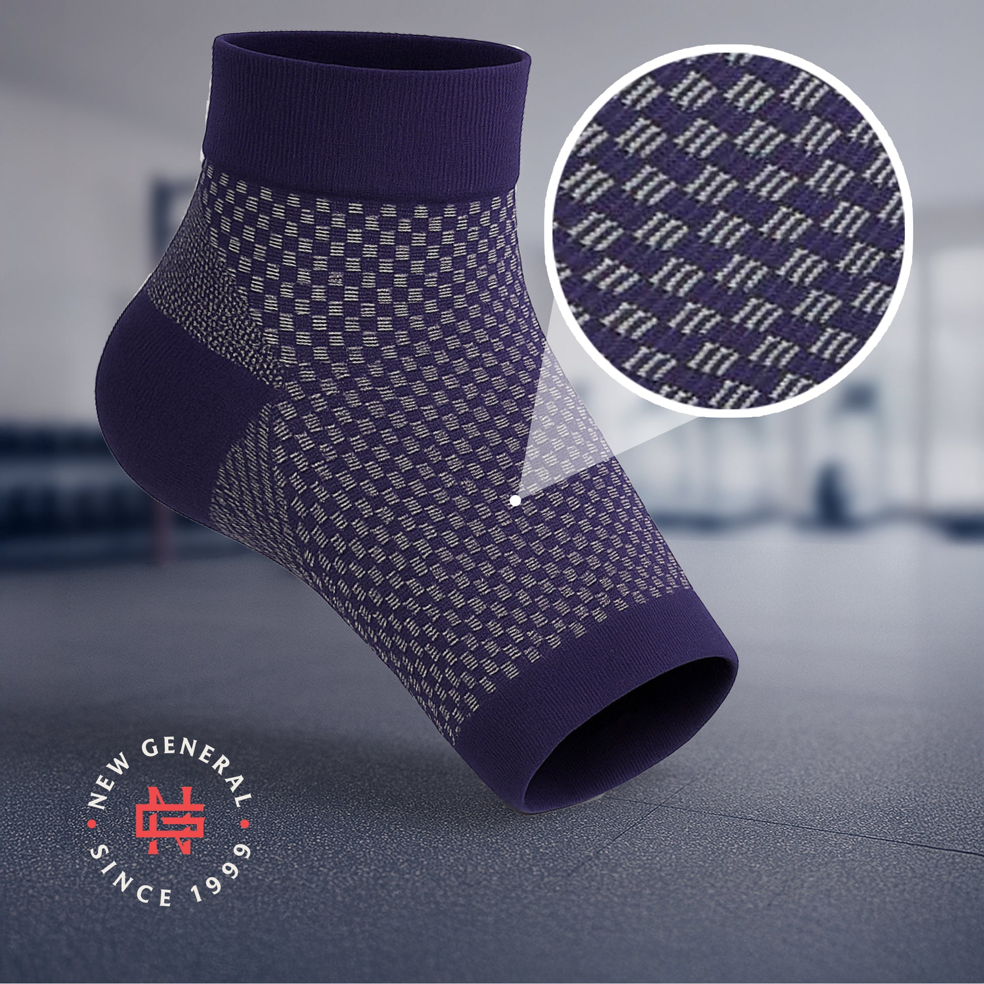 New General Recover Compression Socks - Navy