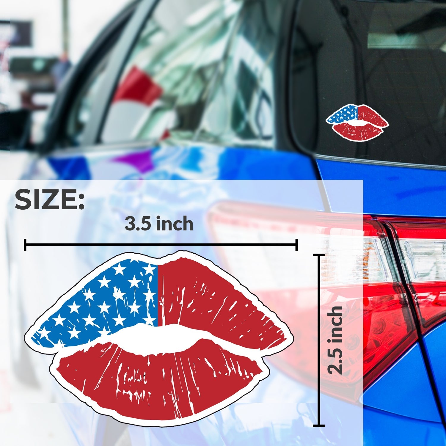 New General American Premium Vinyl Decals - Liberty's Expression